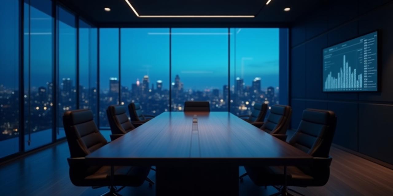 Sophisticated office environment representing high-level security consulting